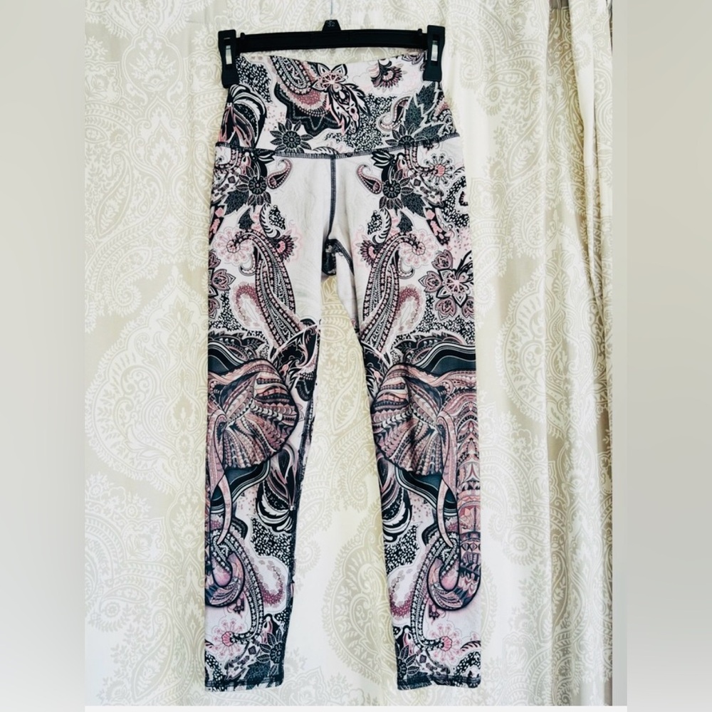High waist capri yoga leggings XS